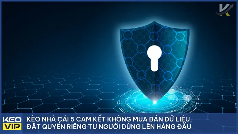Kèo nhà Cái 5 Cam kết không mua bán dữ liệu, đặt quyền riêng tư người dùng lên hàng đầu
