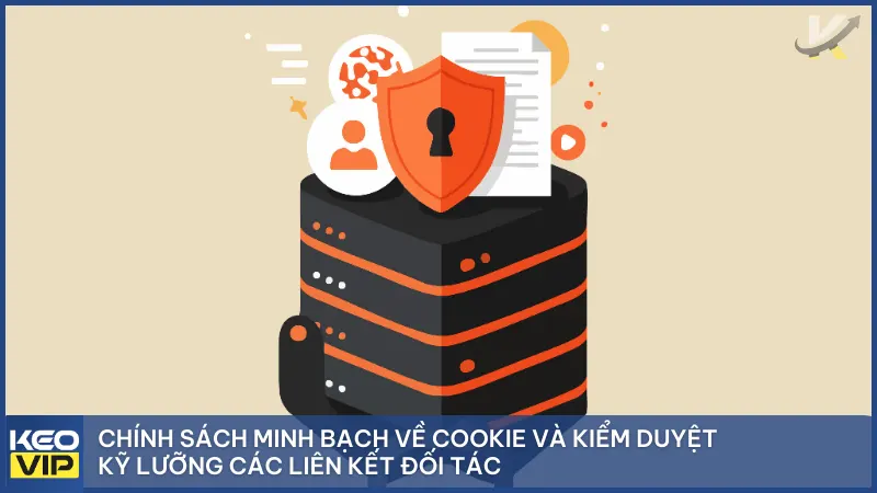 Chính sách bảo mật minh bạch về Cookie và kiểm duyệt kỹ lưỡng các liên kết đối tác