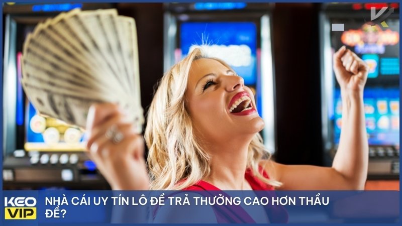 Nhờ vào các đặc thù của công nghệ trực tuyến, nhà cái uy tín lô đề luôn trả thưởng cao hơn thầu đề truyền thống và cũng thường minh bạch hơn