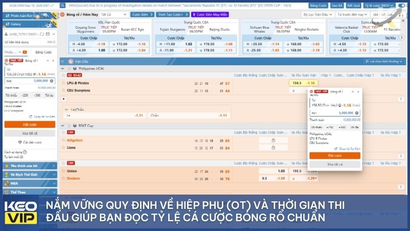 Hiểu rõ cách nhà cái vận hành tỷ lệ bóng rổ giúp người chơi chủ động trong mọi tình huống trận đấu bị hoãn hoặc thay đổi lịch trình
