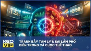 tranh bay tam ly sai lam pho bien trong ca cuoc the thao - Tránh bẫy tâm lý & Sai lầm phổ biến khi phân tích tỷ lệ bóng đá